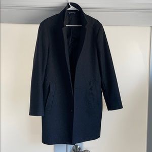 Nautica Wool Coat Charcoal